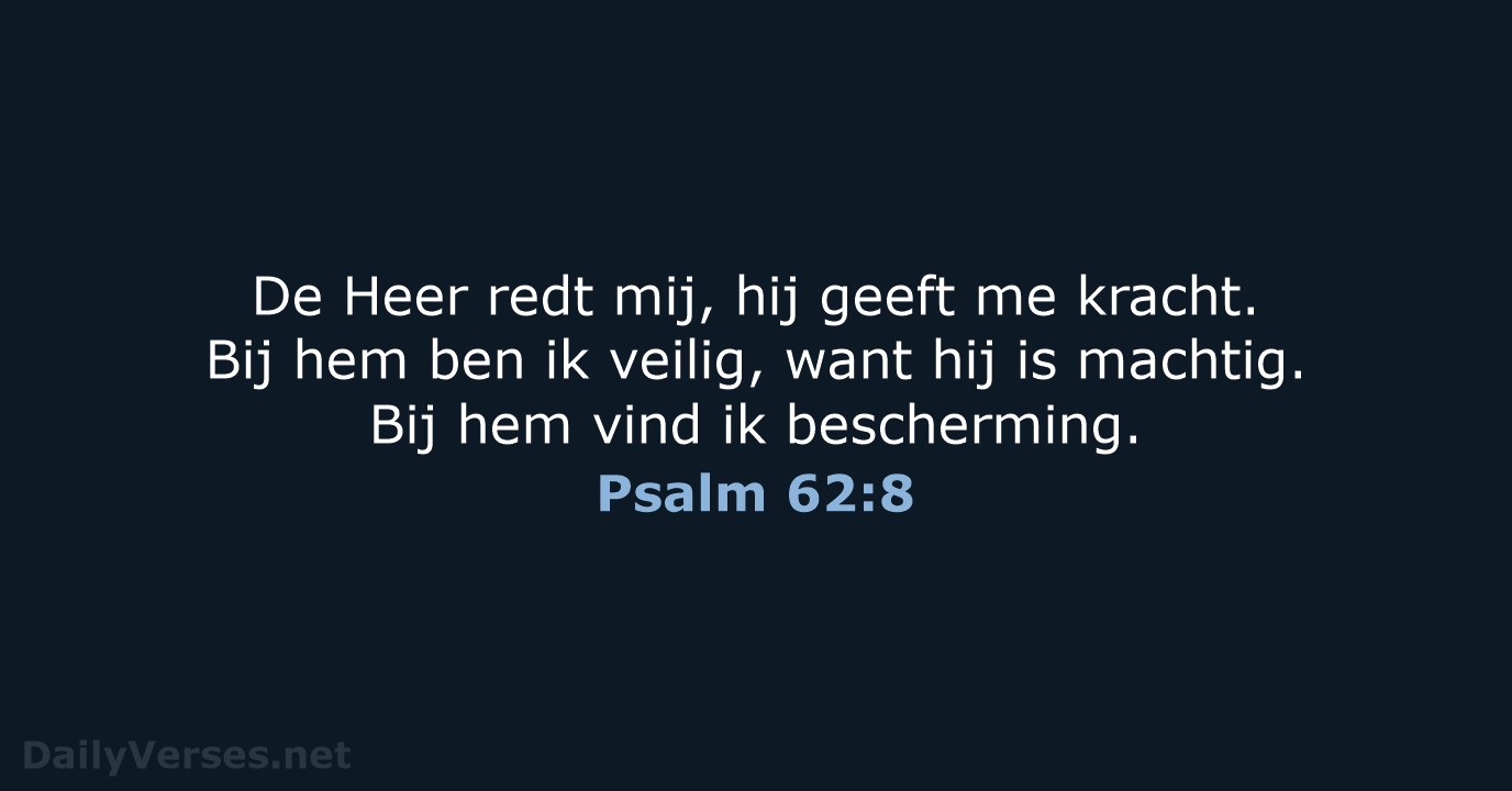 Psalm 62:8 - BGT