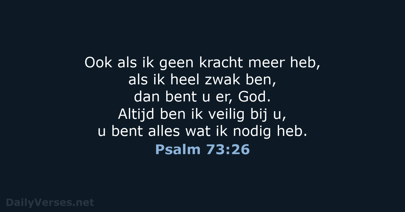 Psalm 73:26 - BGT