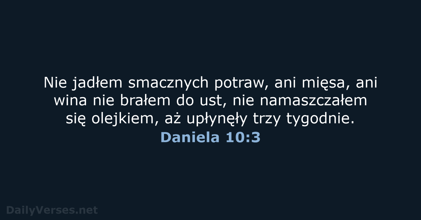 Daniela 10:3 - BW1975