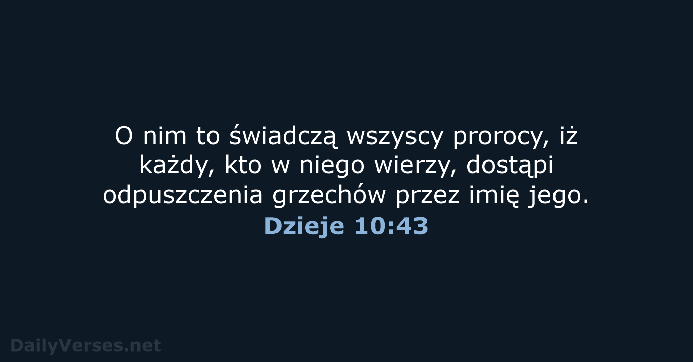 Dzieje 10:43 - BW1975