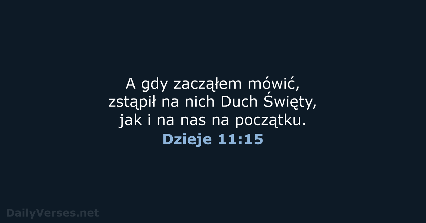 Dzieje 11:15 - BW1975