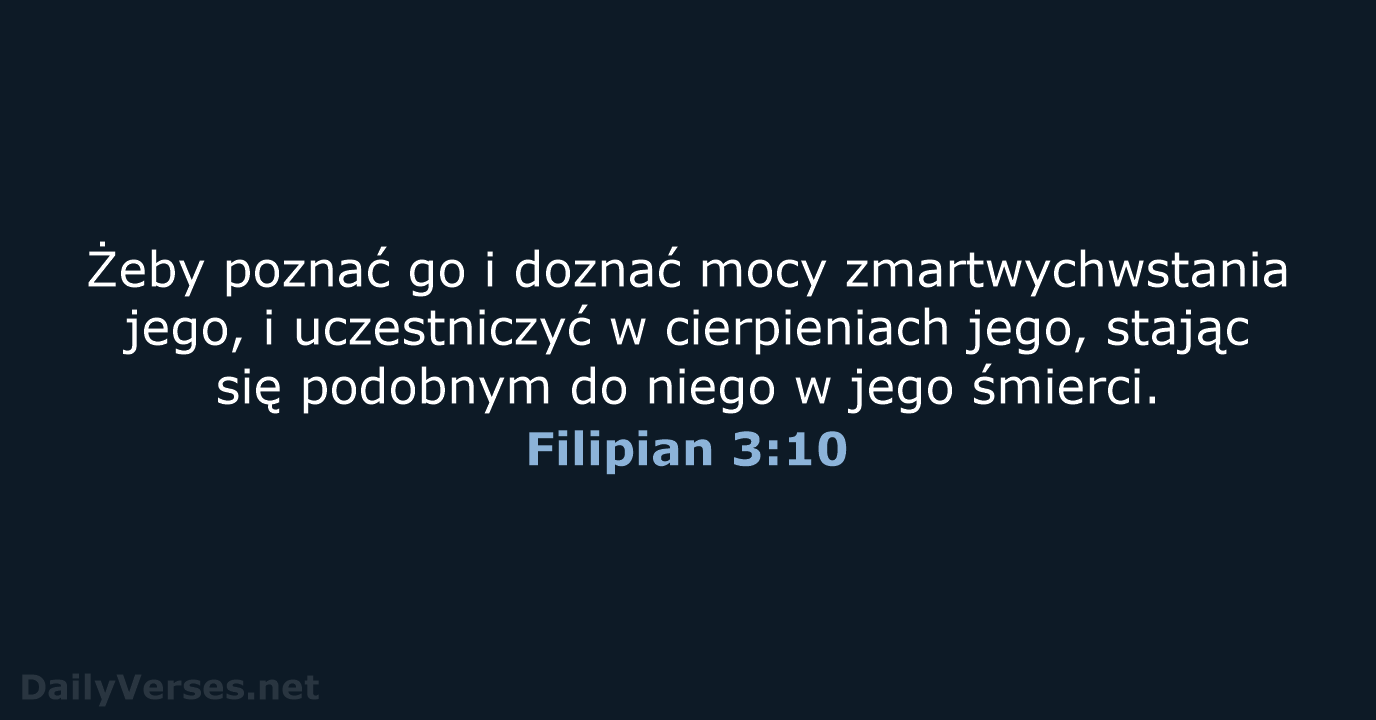 Filipian 3:10 - BW1975