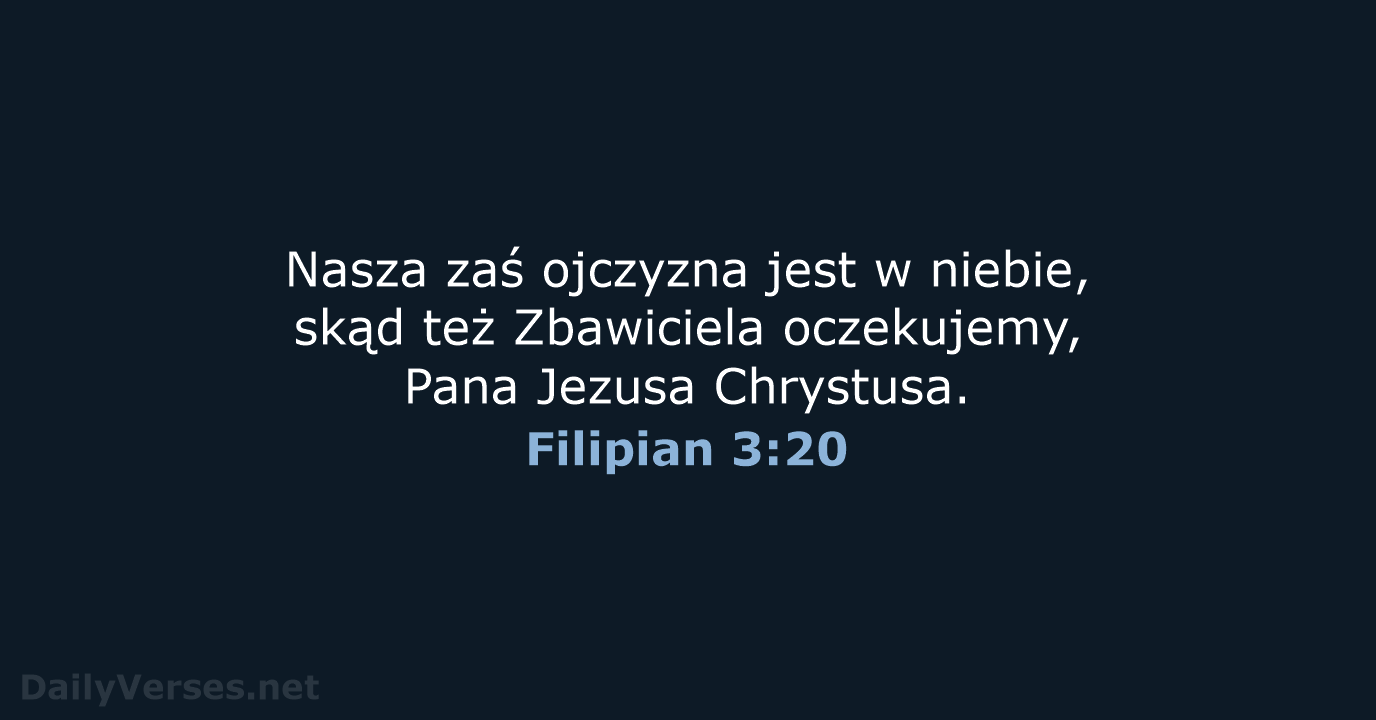 Filipian 3:20 - BW1975