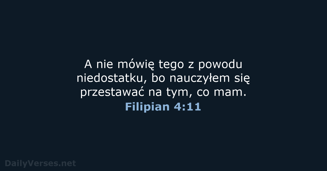 Filipian 4:11 - BW1975