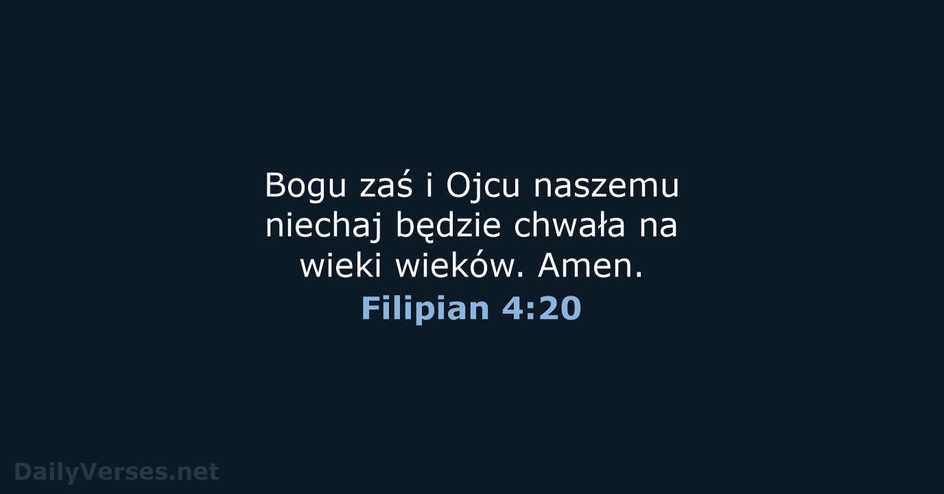 Filipian 4:20 - BW1975