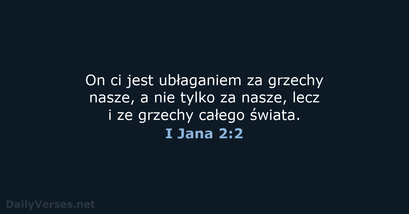 I Jana 2:2 - BW1975