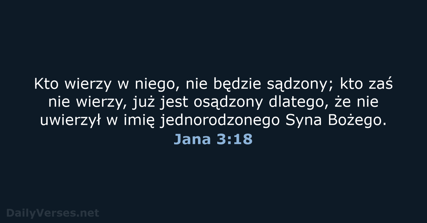 Jana 3:18 - BW1975