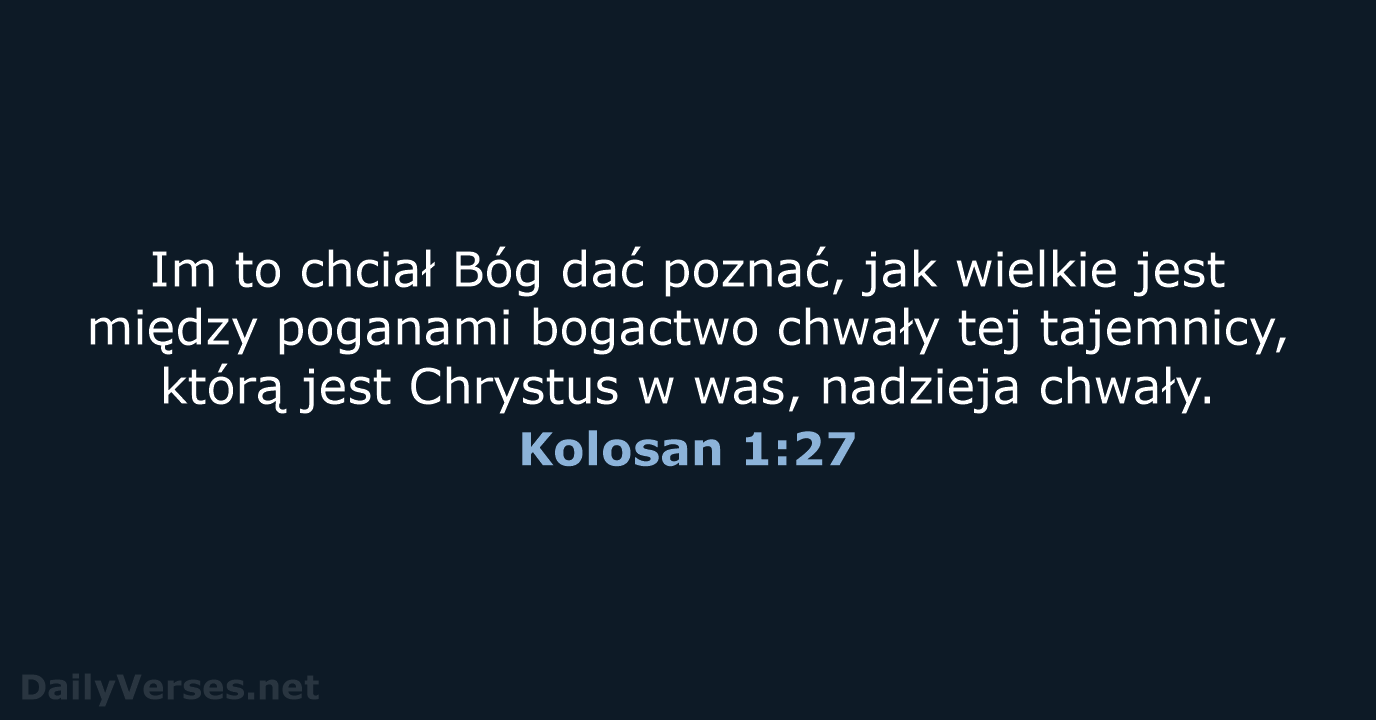 Kolosan 1:27 - BW1975