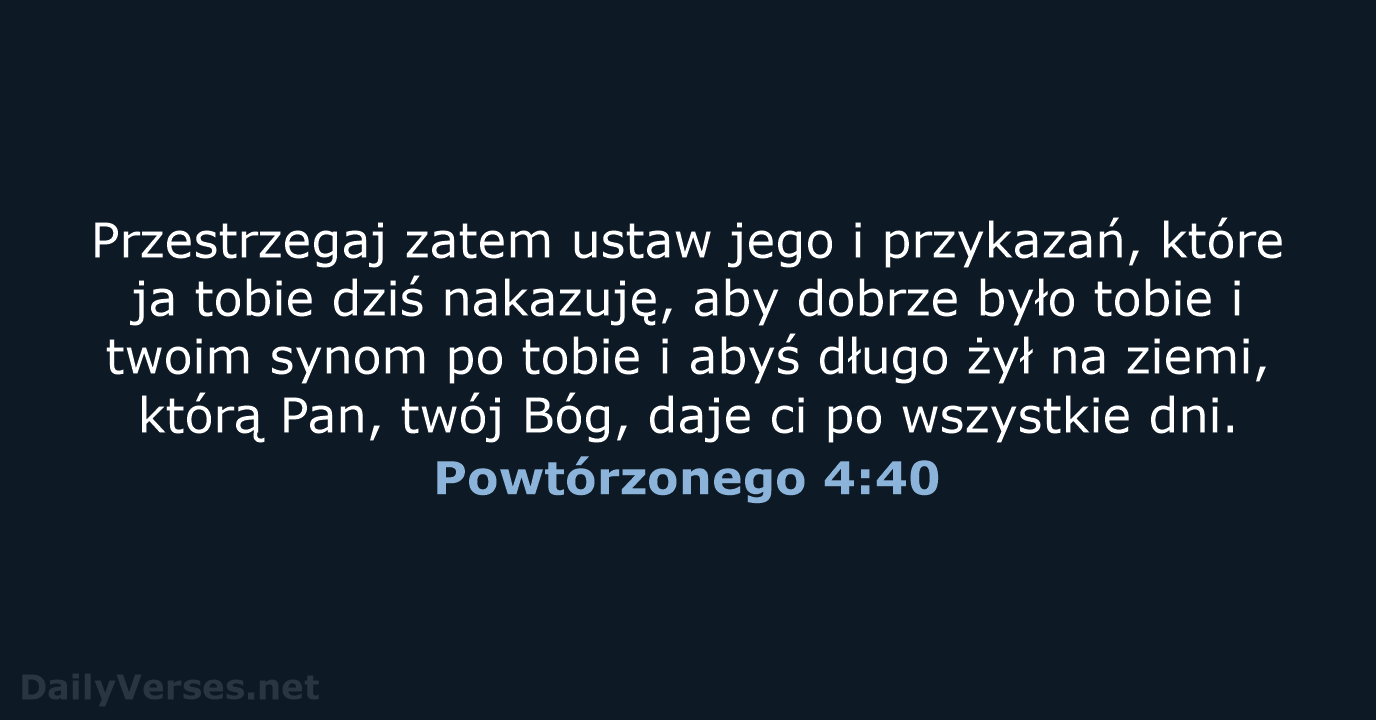 Powtórzonego 4:40 - BW1975