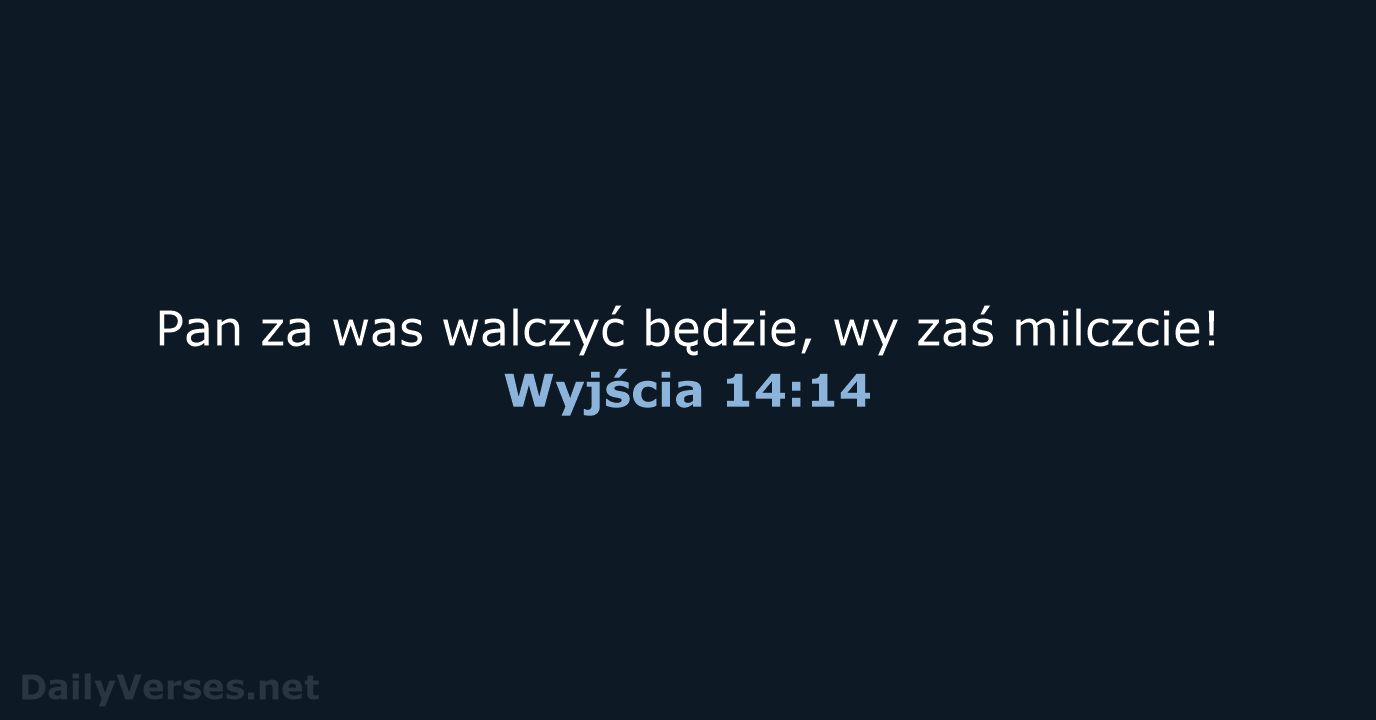 Wyjścia 14:14 - BW1975