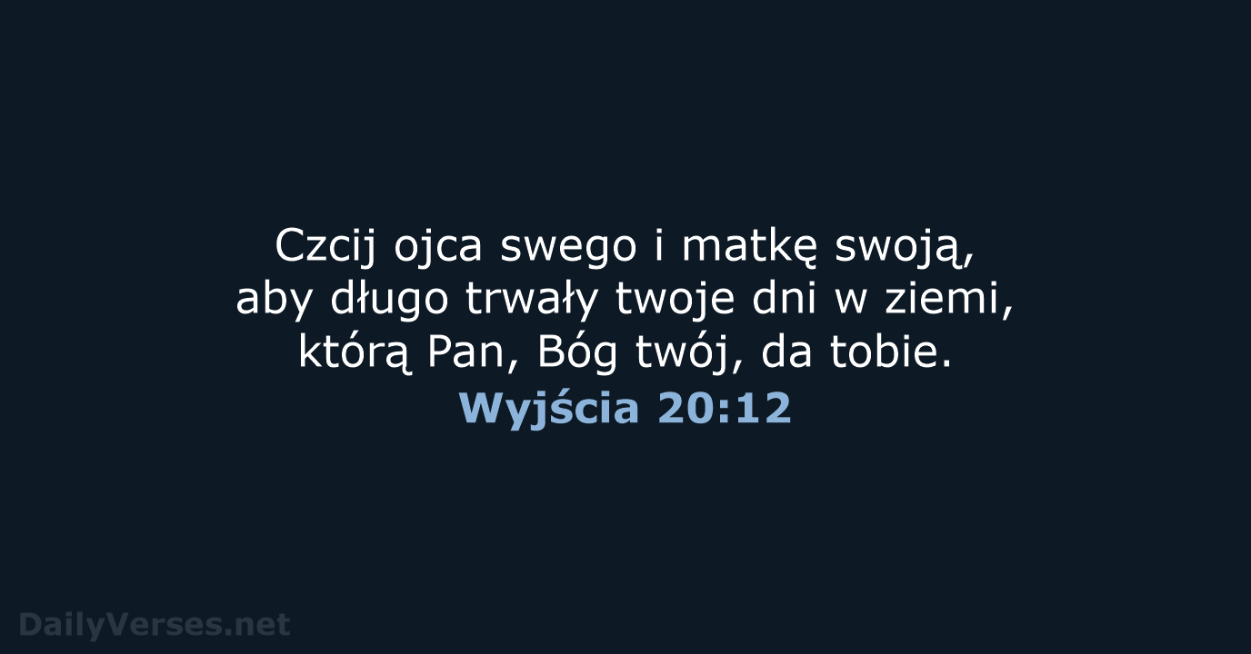 Wyjścia 20:12 - BW1975