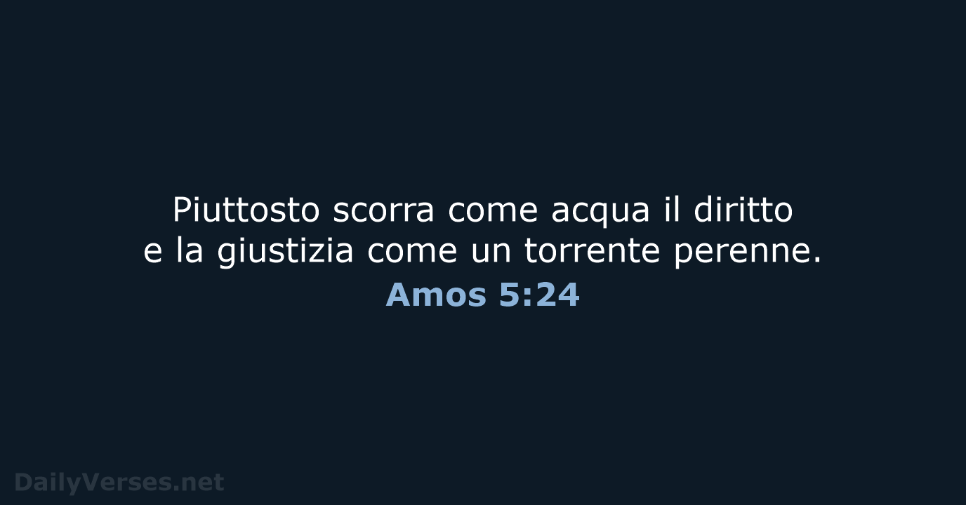 Amos 5:24 - CEI