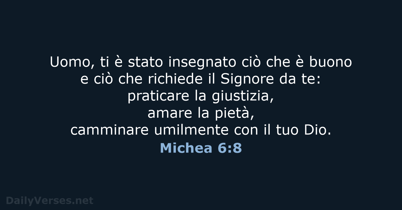 Michea 6:8 - CEI