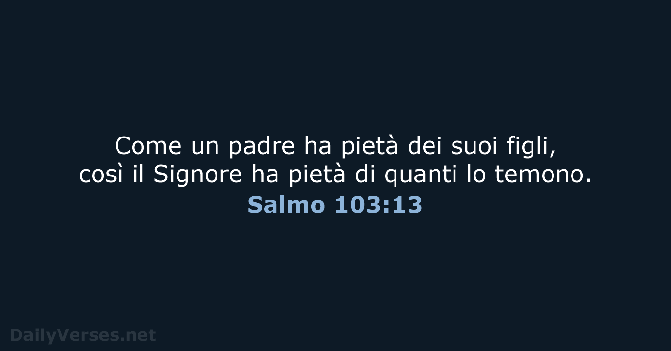 Salmo 103:13 - CEI