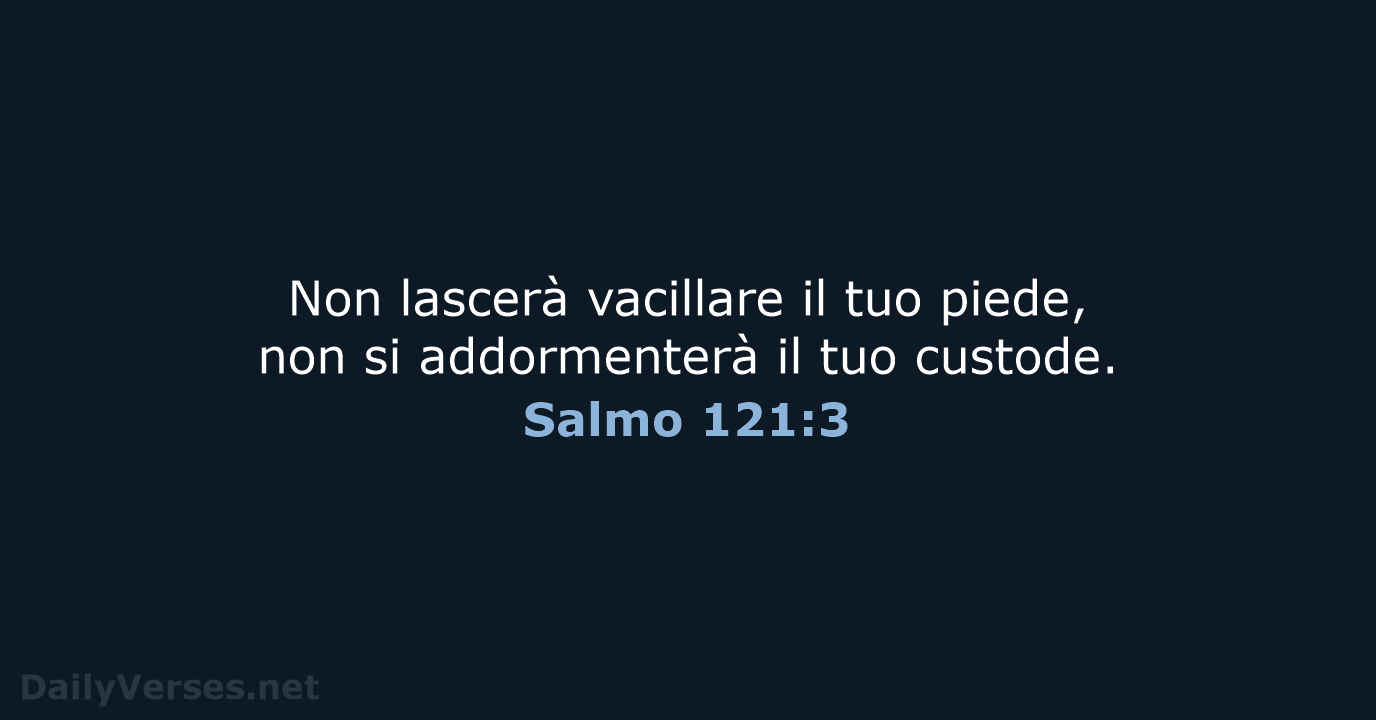 Salmo 121:3 - CEI