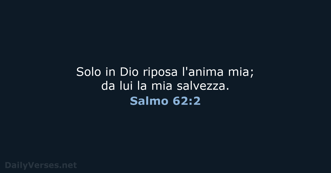 Salmo 62:2 - CEI