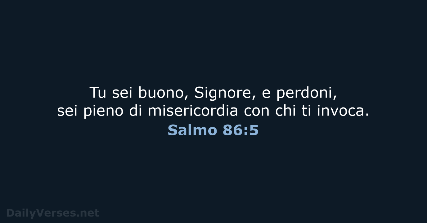 Salmo 86:5 - CEI