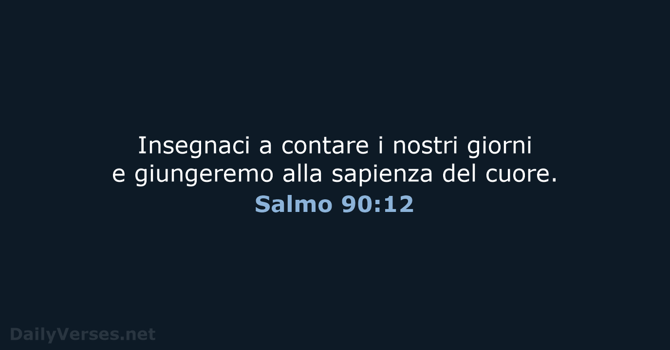 Salmo 90:12 - CEI
