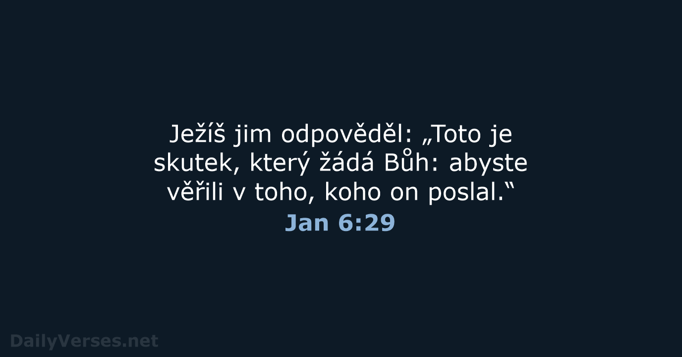Jan 6:29 - ČEP