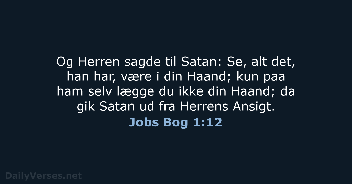 Jobs Bog 1:12 - DA1871