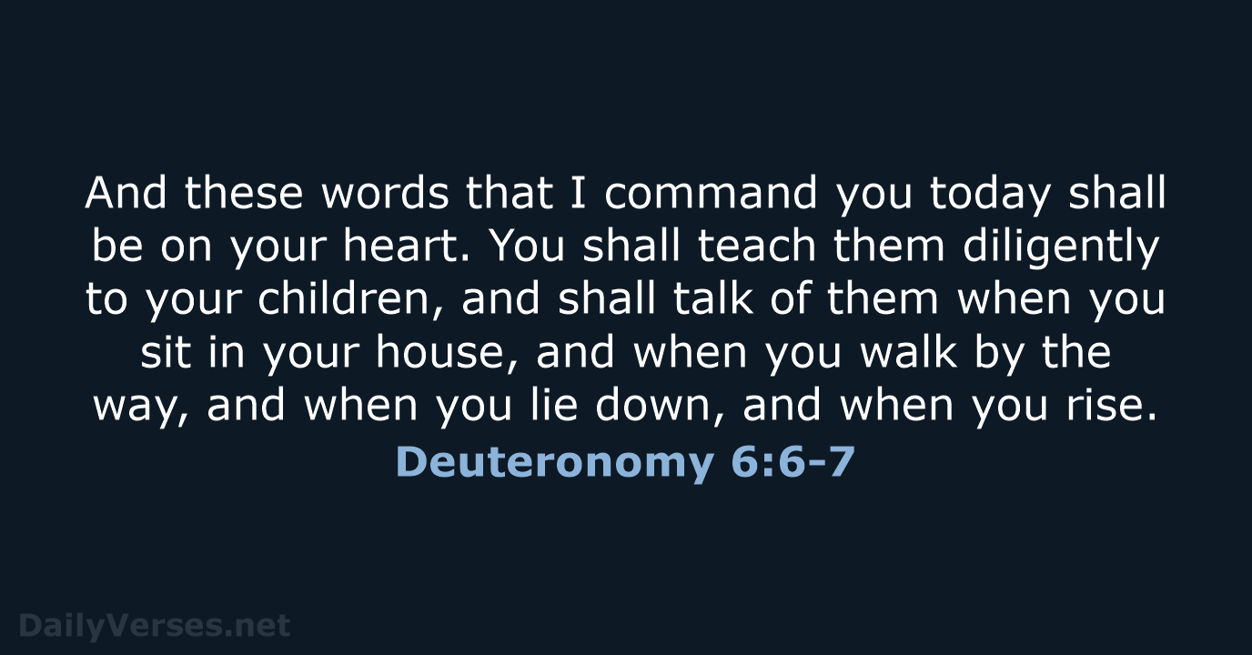 deuteronomy 7 6 8 esv