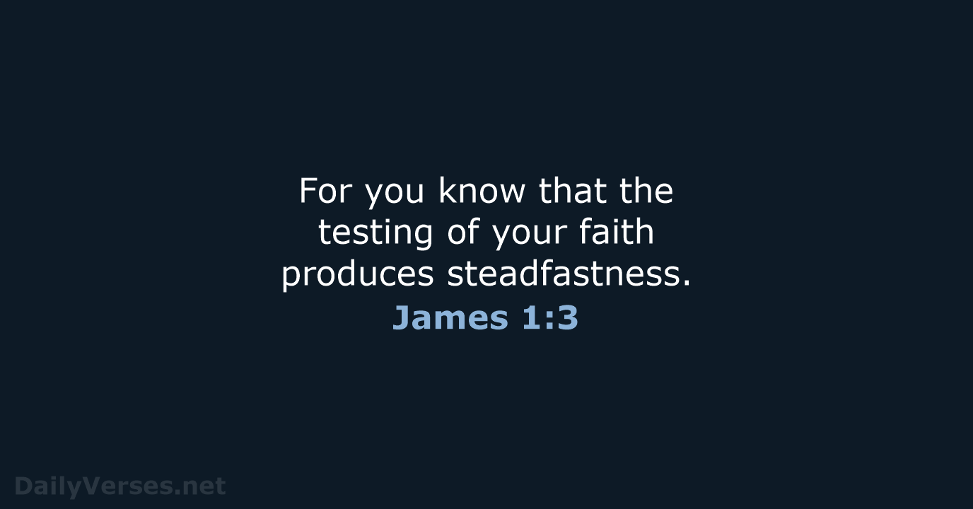 James 1 ESV DailyVerses