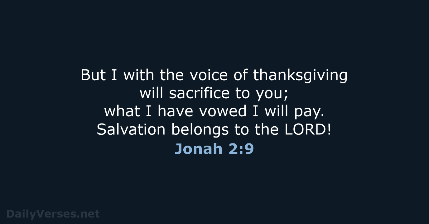 Jonah ESV DailyVerses