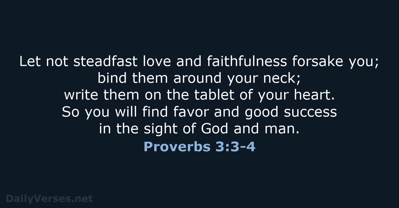 proverbs 3 6-8 esv