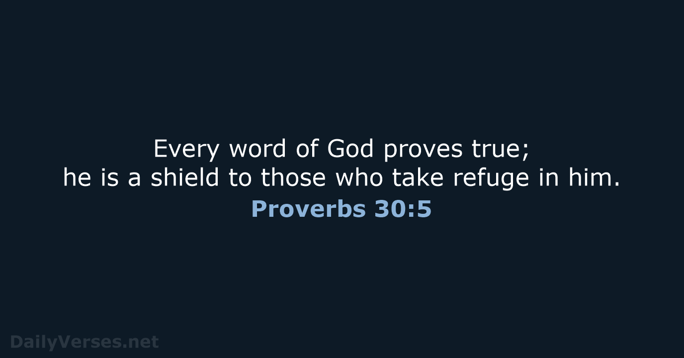 Proverbs 30 ESV NRSV DailyVerses
