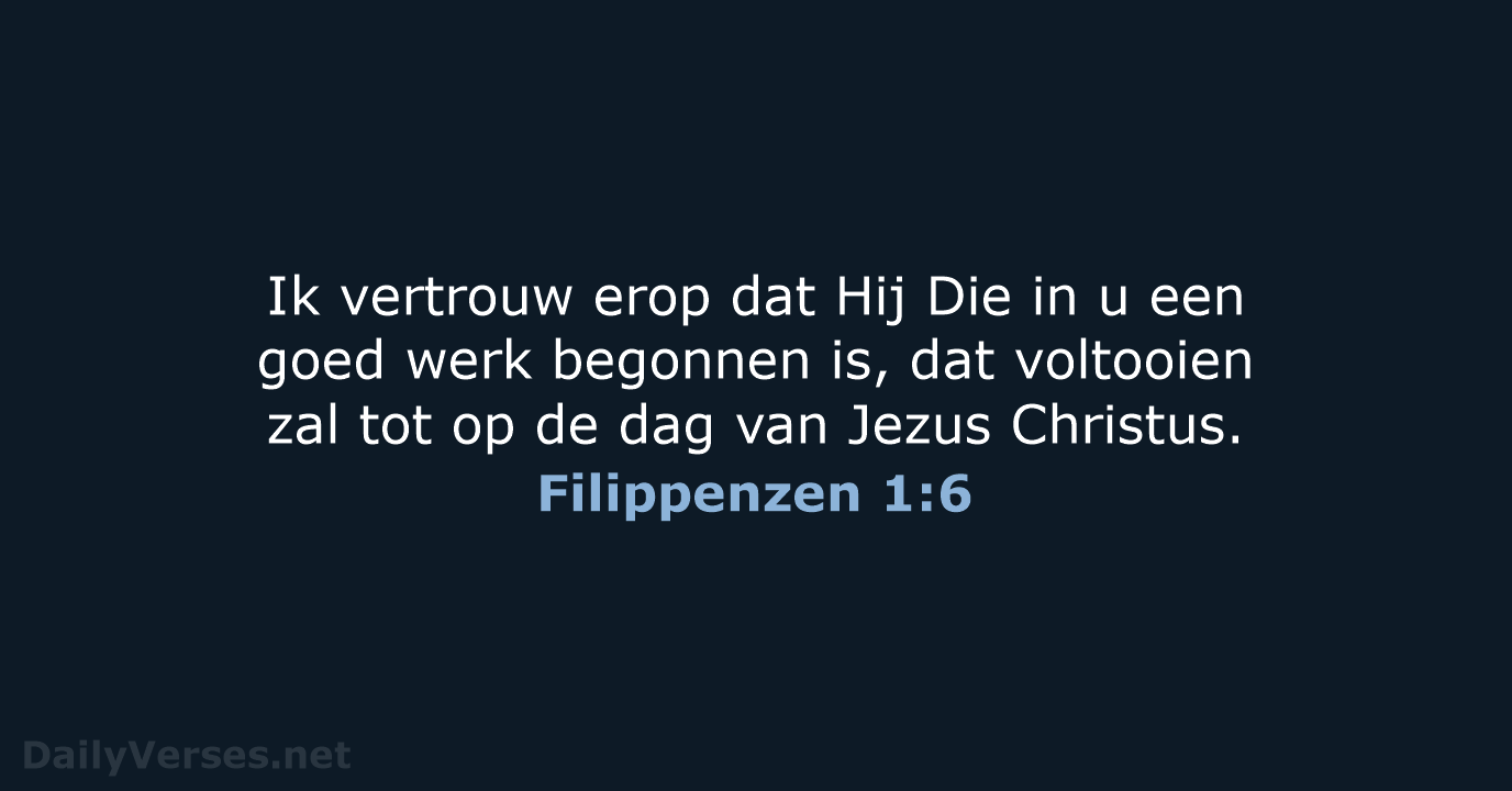Filippenzen 1:6 - HSV