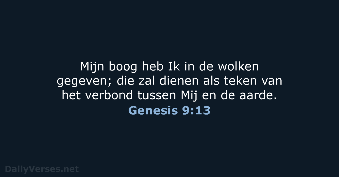 Genesis 9:13 - HSV