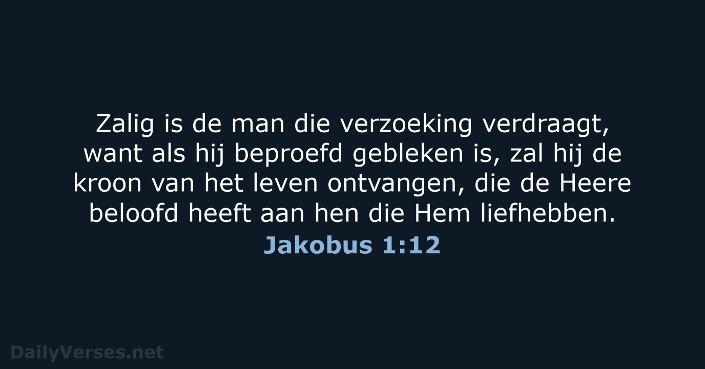 Jakobus 1:12 - HSV