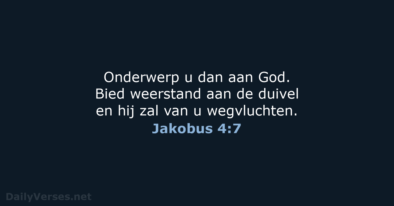 Jakobus 4:7 - HSV