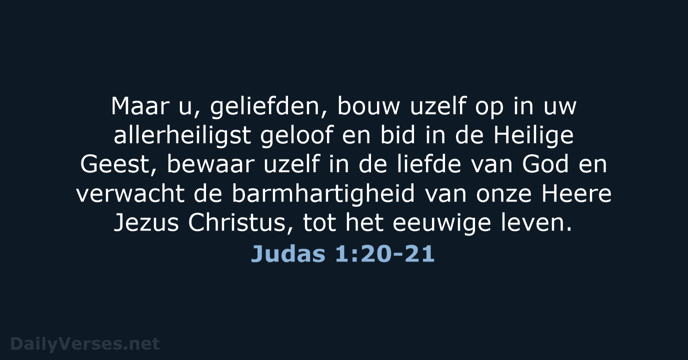 Judas 1:20-21 - HSV