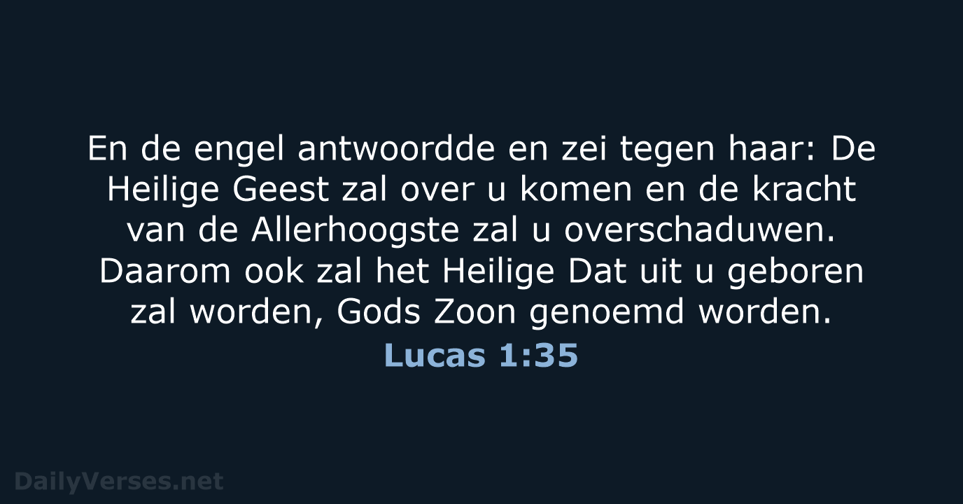 Lucas 1:35 - HSV