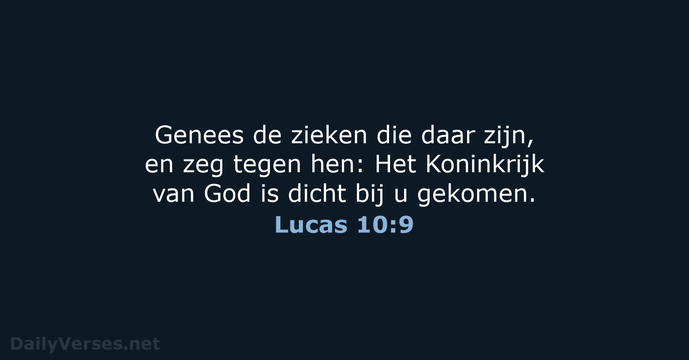 Lucas 10:9 - HSV