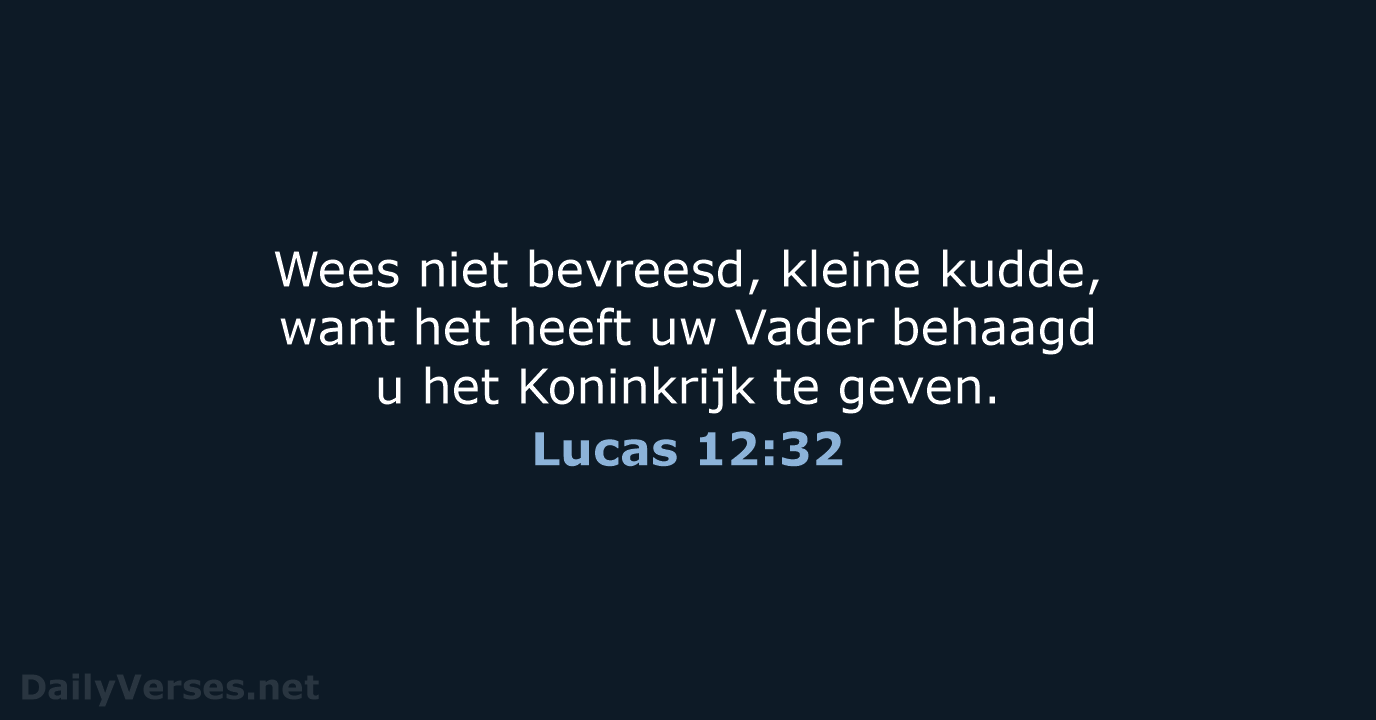 Lucas 12:32 - HSV