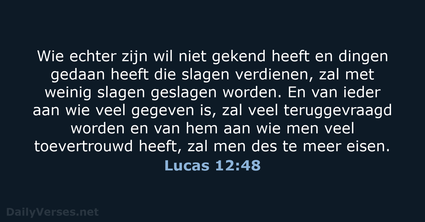 Lucas 12:48 - HSV