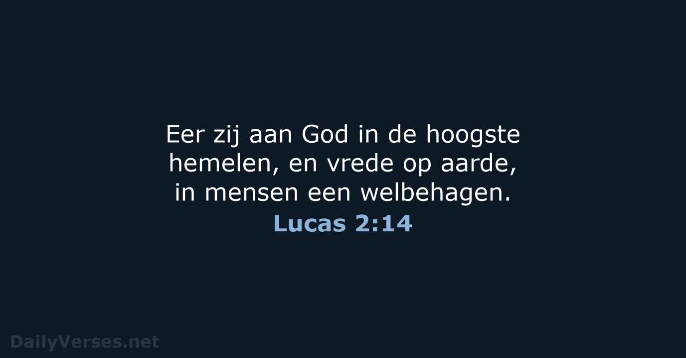 Lucas 2:14 - HSV