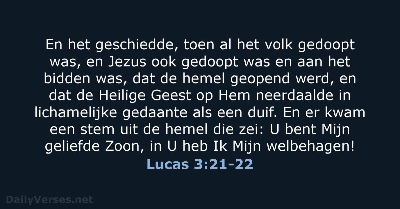 Lucas 3:21-22 - HSV