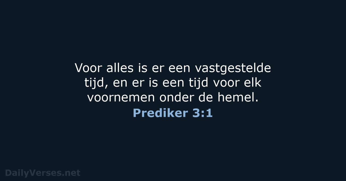 Prediker 3:1 - HSV