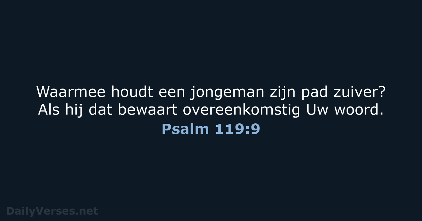 Psalm 119:9 - HSV