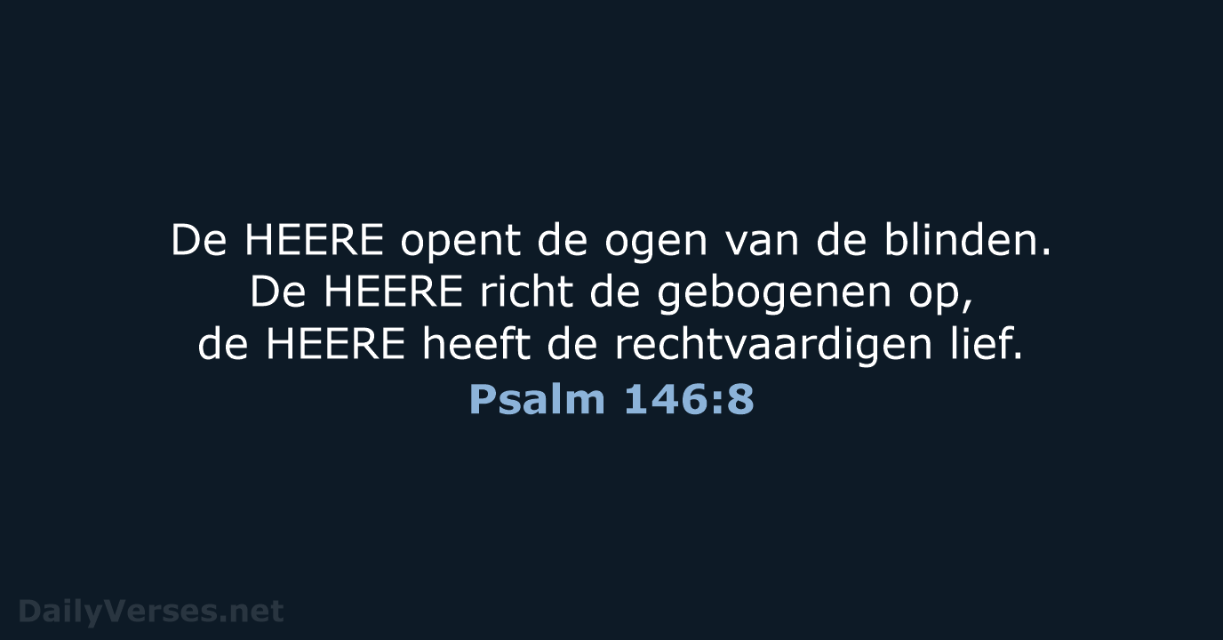 Psalm 146:8 - HSV
