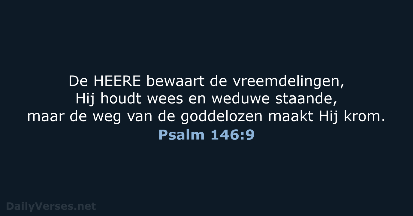 Psalm 146:9 - HSV