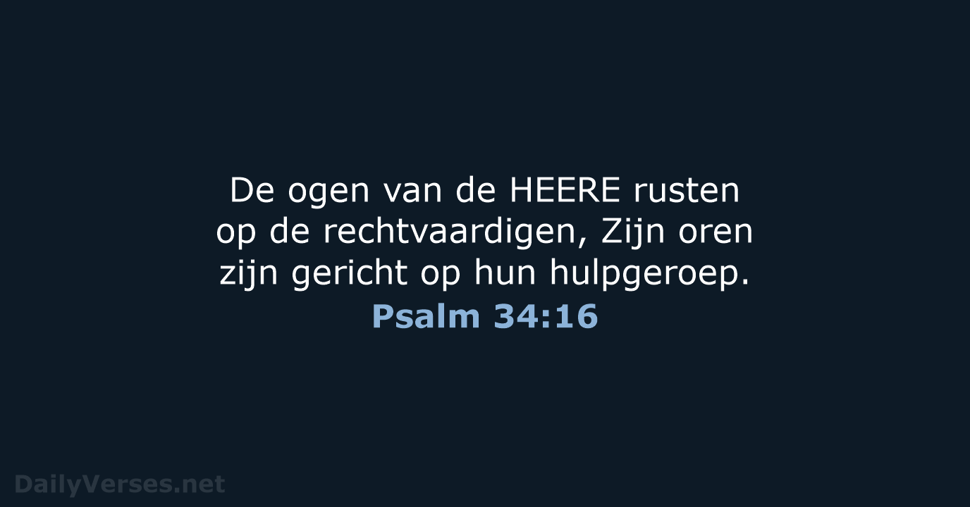Psalm 34:16 - HSV