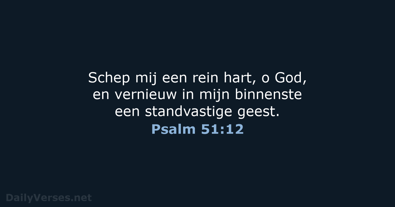 Psalm 51:12 - HSV