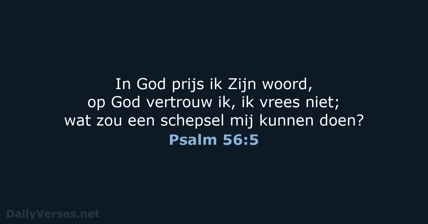 Psalm 56:5 - HSV