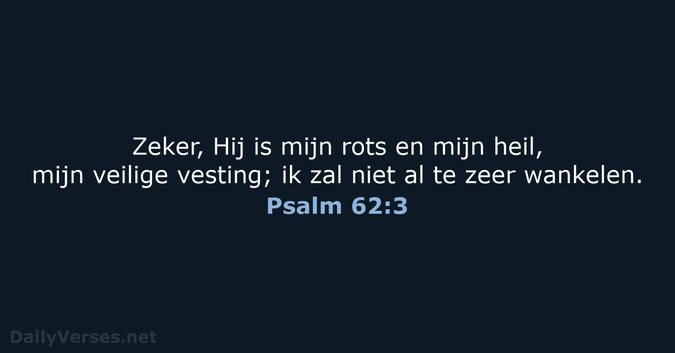Psalm 62:3 - HSV