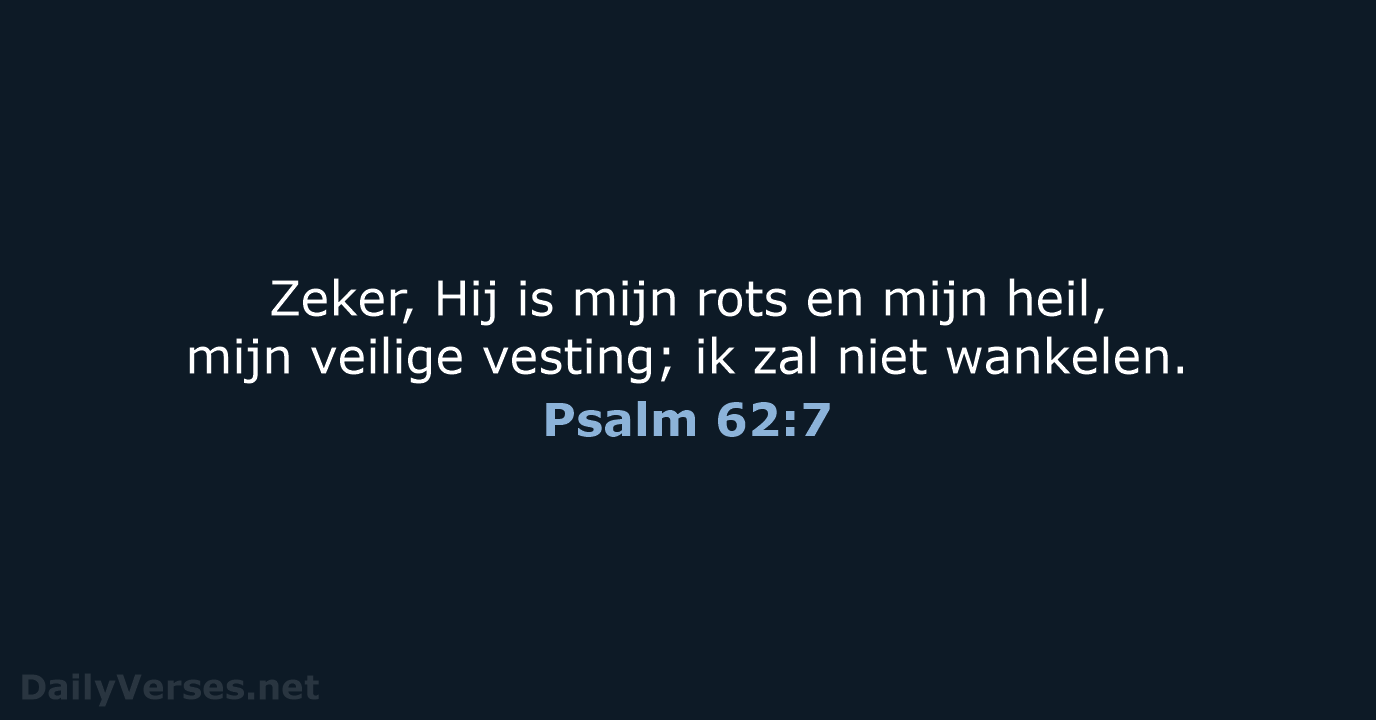 Psalm 62:7 - HSV