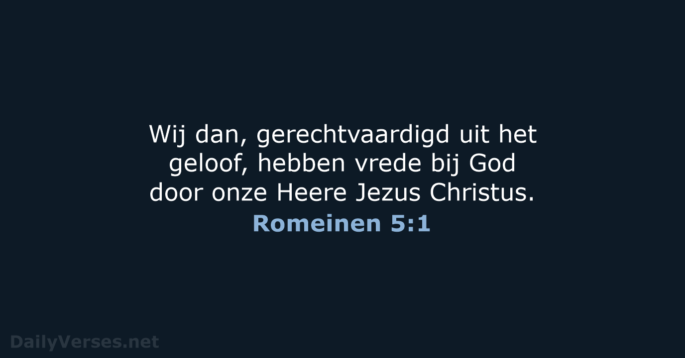 Romeinen 5:1 - HSV